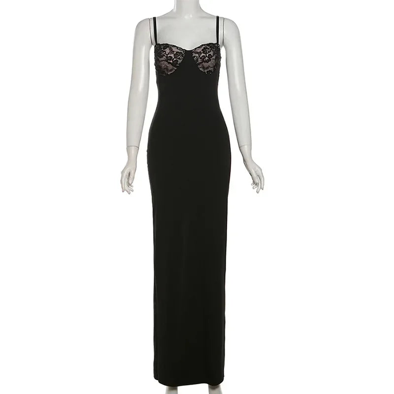 Backless Party Maxi Dress Long