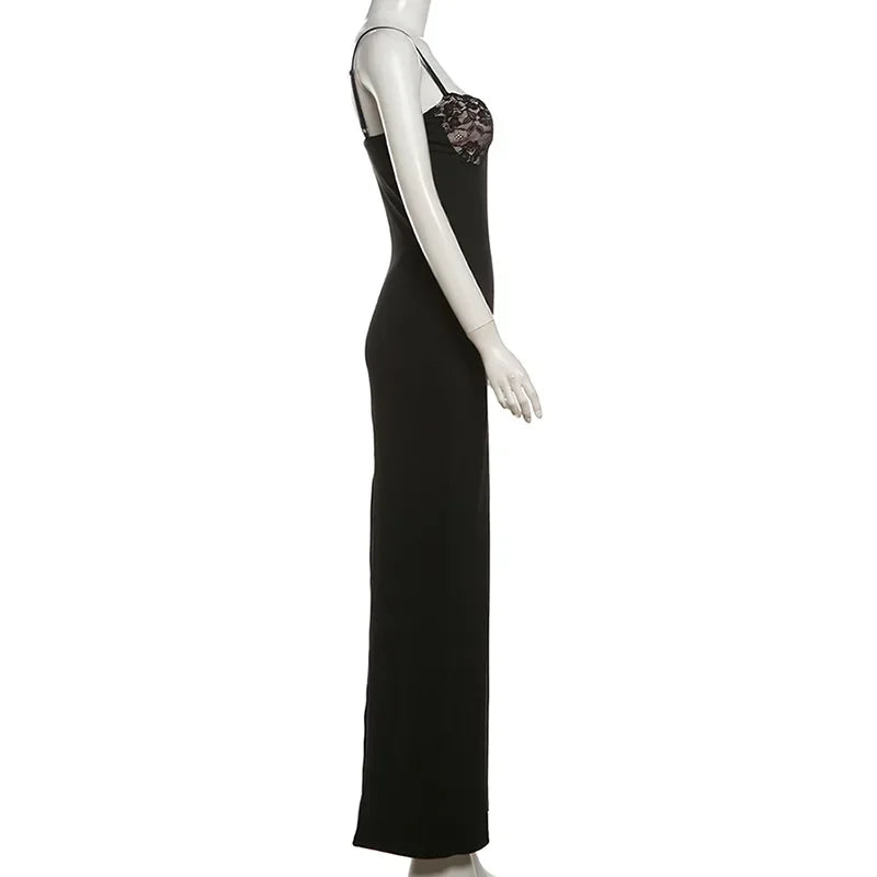 Backless Party Maxi Dress Long