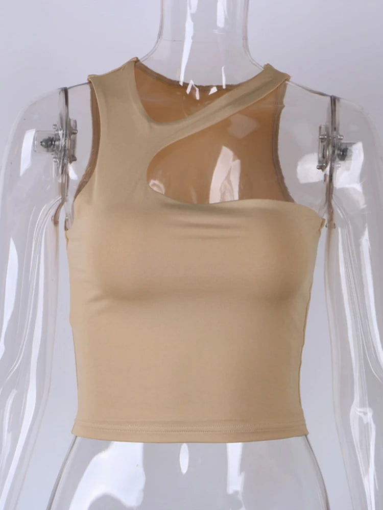 Crop Off Shoulder Skinny Tops