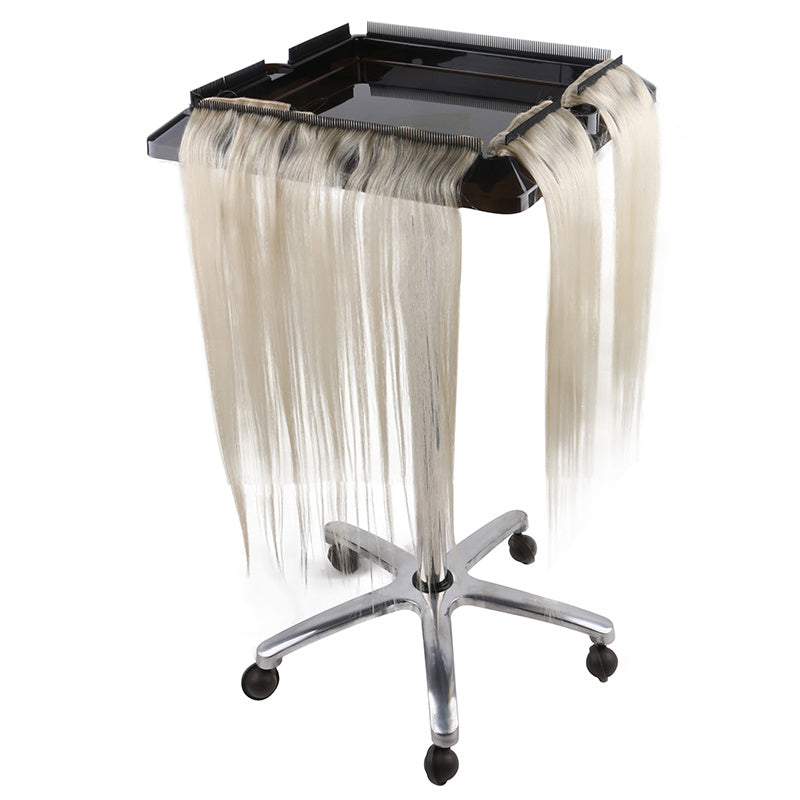 Hair Extension Movable Stainless Steel Beauty Salon Trolley