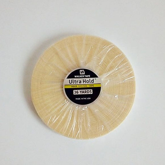 White Glue Walker Tape Hold Hairdressing Tape 2.54x36yards