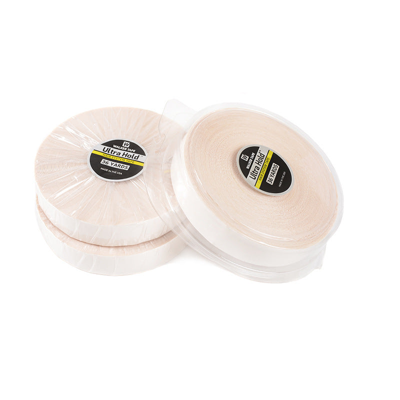 White Glue Walker Tape Hold Hairdressing Tape 2.54x36yards
